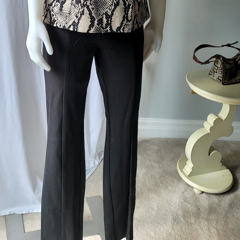 Dalia Women's Black Pull-On Pants Size 6